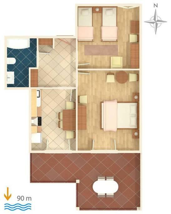 Apartment With Sea View II Stanici Екстериор снимка
